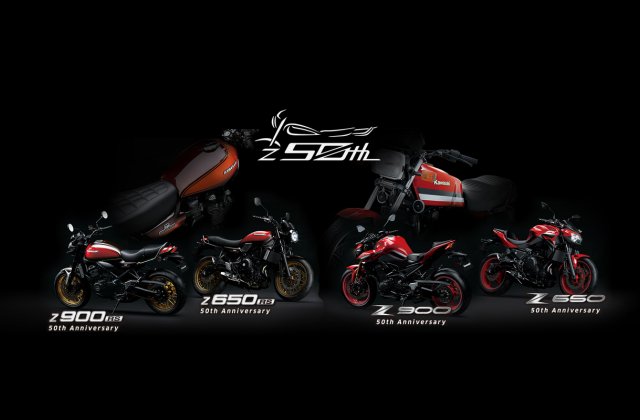 Urodziny serii Kawasaki Z - limitowane modele